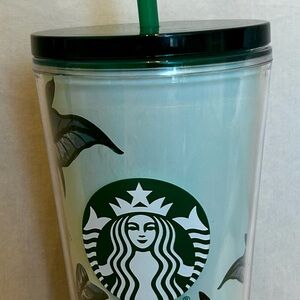 16 oz Tumbler with Lid and Straw